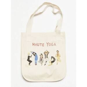 NEW UNFORTUNATE PORTRAIT up tote bag in haute yoga